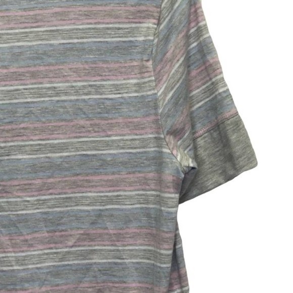 Charter Club Short Sleeve pajama Top grey Small - Picture 4 of 6